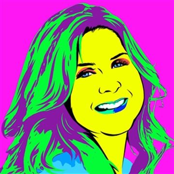 1 Panel Pop Art Portraits from Photos