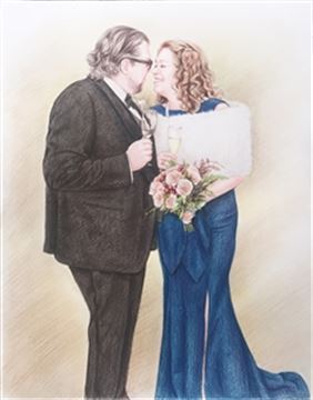 Hand Drawn Colored Pencil Portraits from Photos | Colored Pencil Drawings from Photos