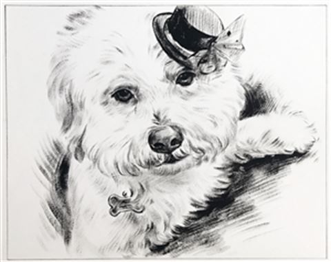 Hand Painted Ink Rendering Portraits from Photos