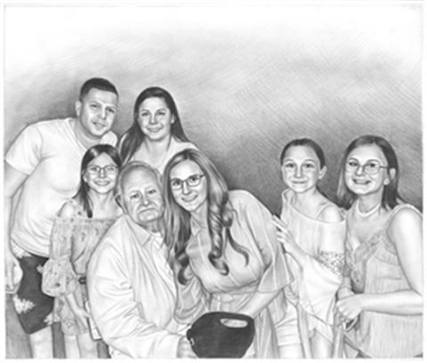 Hand Drawn Pencil Portraits from Photos | Pencil Portrait Drawing | Pencil Sketch Artists