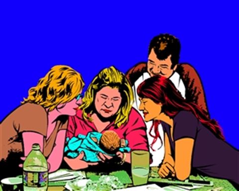 1 Panel Pop Art Portraits from Photos