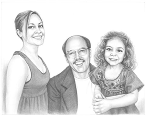 Hand Drawn Pencil Portraits from Photos | Pencil Portrait Drawing | Pencil Sketch Artists