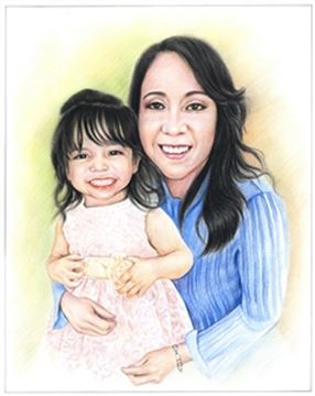 Hand Drawn Colored Pencil Portraits from Photos | Colored Pencil Drawings from Photos