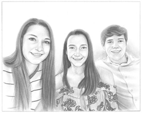 Hand Drawn Pencil Portraits from Photos | Pencil Portrait Drawing | Pencil Sketch Artists