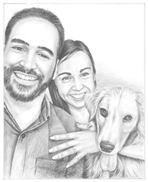 Hand Drawn Pencil Portraits from Photos | Pencil Portrait Drawing | Pencil Sketch Artists
