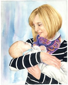 Hand-Painted Watercolor Portraits from Photos | Custom Watercolor Painting from Photo