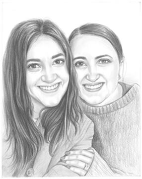 Hand Drawn Pencil Portraits from Photos | Pencil Portrait Drawing | Pencil Sketch Artists