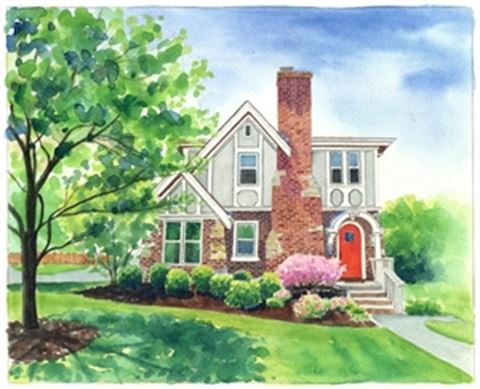 Hand-Painted Watercolor Portraits from Photos | Custom Watercolor Painting from Photo