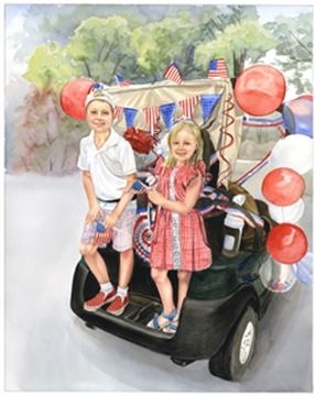 Hand-Painted Watercolor Portraits from Photos | Custom Watercolor Painting from Photo