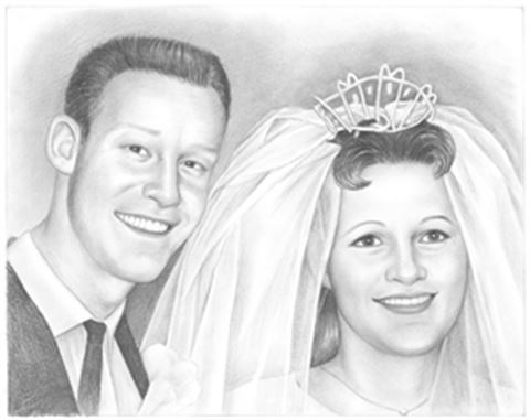 Hand Drawn Pencil Portraits from Photos | Pencil Portrait Drawing | Pencil Sketch Artists
