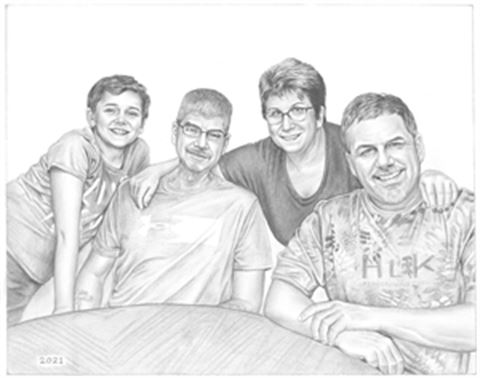 Hand Drawn Pencil Portraits from Photos | Pencil Portrait Drawing | Pencil Sketch Artists