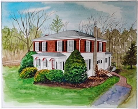 Hand-Painted Watercolor Portraits from Photos | Custom Watercolor Painting from Photo