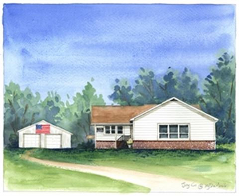 Hand-Painted Watercolor Portraits from Photos | Custom Watercolor Painting from Photo
