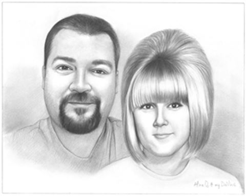 Hand Drawn Pencil Portraits from Photos | Pencil Portrait Drawing | Pencil Sketch Artists