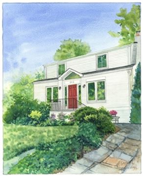 Hand-Painted Watercolor Portraits from Photos | Custom Watercolor Painting from Photo