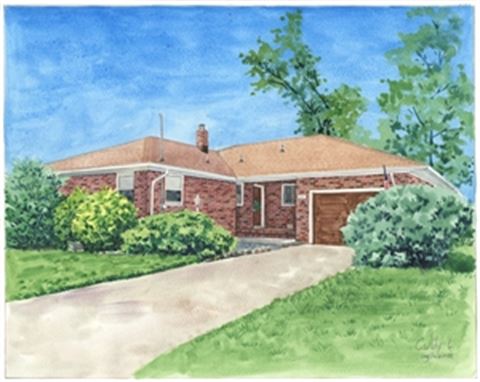 Hand-Painted Watercolor Portraits from Photos | Custom Watercolor Painting from Photo