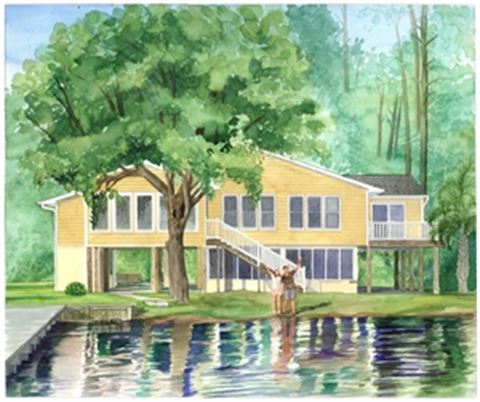 Hand-Painted Watercolor Portraits from Photos | Custom Watercolor Painting from Photo