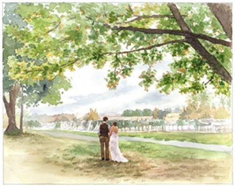 Hand-Painted Watercolor Portraits from Photos | Custom Watercolor Painting from Photo