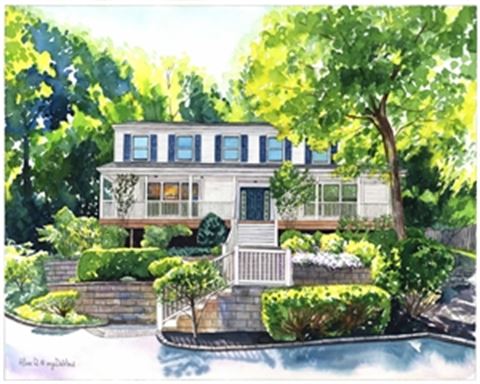 Hand-Painted Watercolor Portraits from Photos | Custom Watercolor Painting from Photo