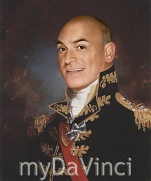 Personalized Masterpiece Major General from Photo