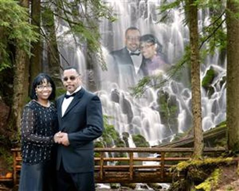 Waterfall Romance Fantasy from Photos
