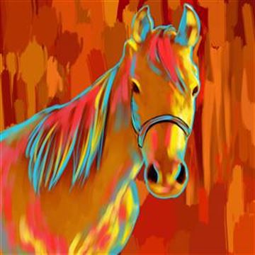 1 Panel Pop Art Portraits from Photos