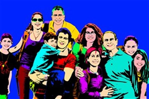 1 Panel Pop Art Portraits from Photos