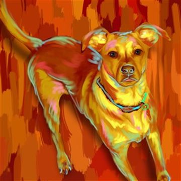 1 Panel Pop Art Portraits from Photos