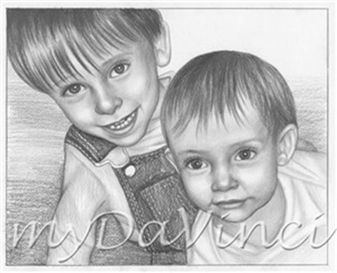 Hand Drawn Pencil Portraits from Photos | Pencil Portrait Drawing | Pencil Sketch Artists