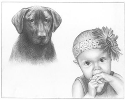 Hand Drawn Pencil Portraits from Photos | Pencil Portrait Drawing | Pencil Sketch Artists