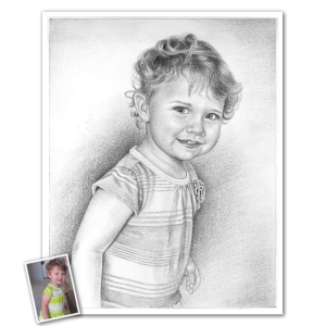 Pencil Sketch Portrait from Photo | Photo to Pencil Drawing