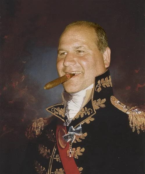 Personalized Major General Masterpiece from Photo