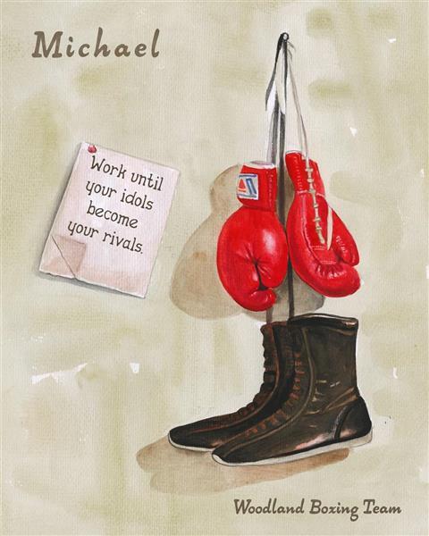 Custom Boxing Poster I