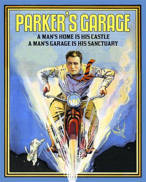 Motorcycle Bandit - Vintage Movie Poster with Custom Text