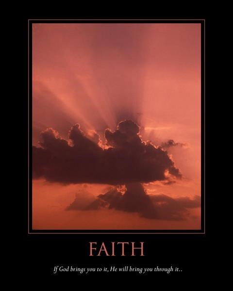 Custom Inspirational Print for A Photo of Lights Through the Clouds,by myDaVinci
