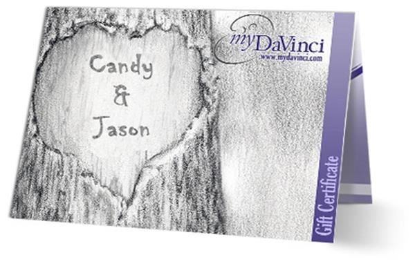 Personalized Gift Certificate