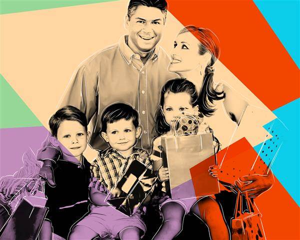 Pop Art Color Blocks from Photos