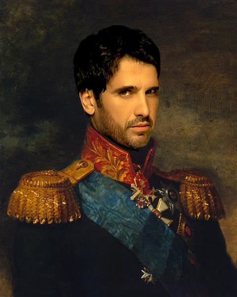Personalized Masterpiece General Bagration from Photo,by myDaVinci