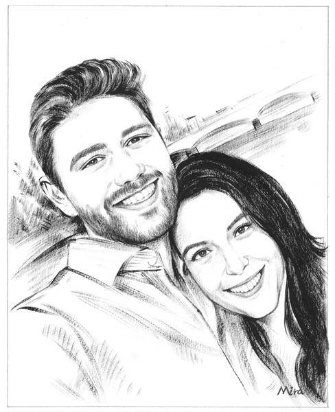 Hand Painted Ink Rendering