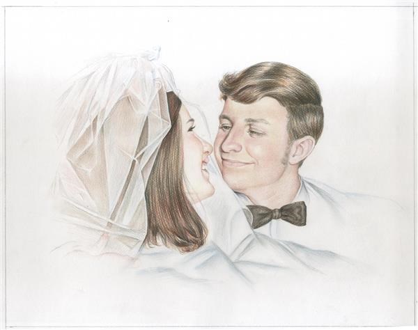 Hand Drawn Color Pencil Sketch from Photos