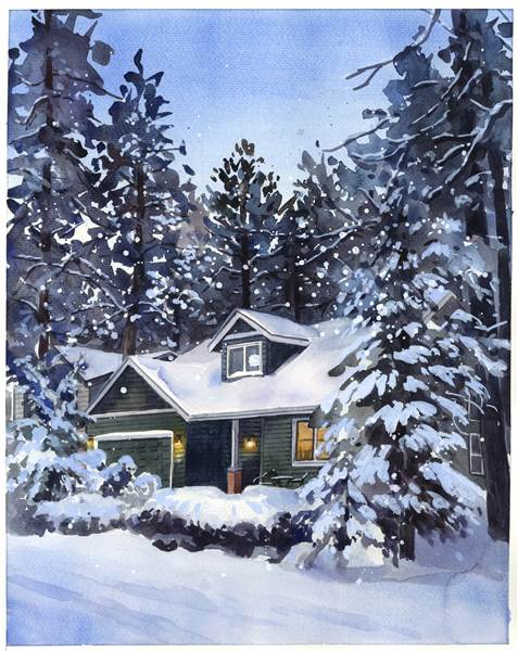 Hand Painted Watercolor