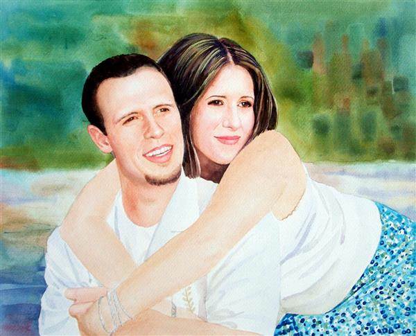 Hand Painted Watercolor from Photos