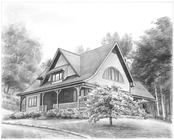 Hand Drawn Pencil Sketch