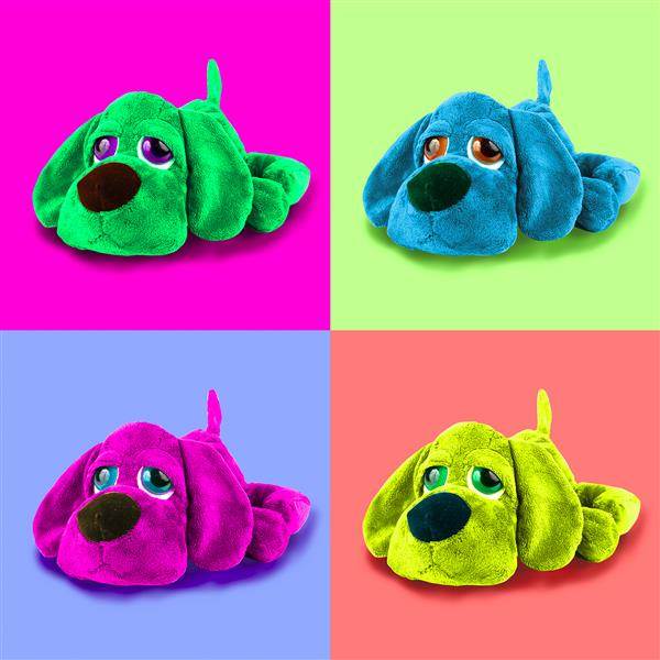 Pop Art Stuffed Puppies