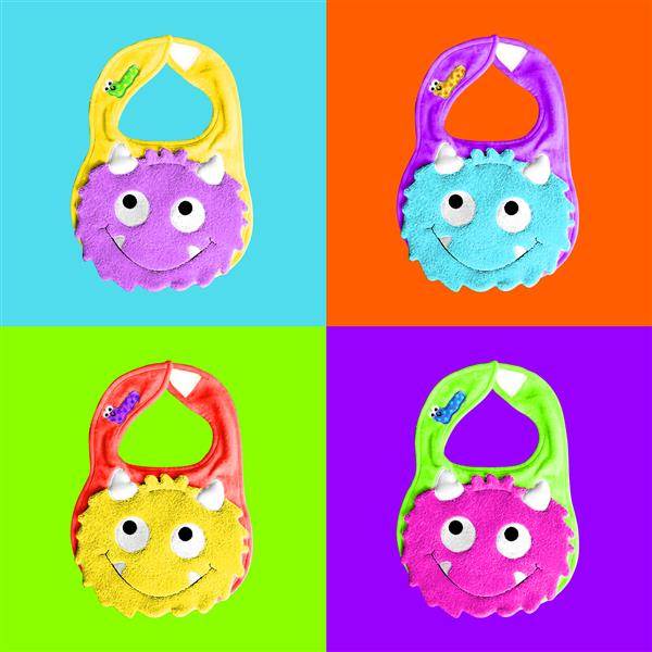 Pop Art Zoo Bibs
