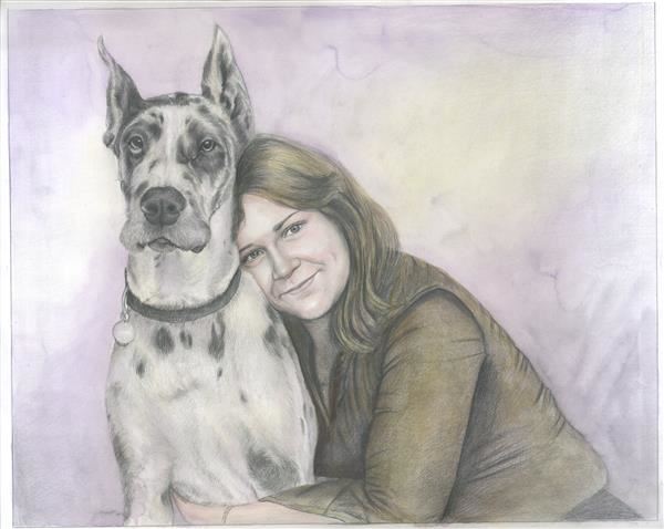 Hand Drawn DaVinci Sketch from Photos
