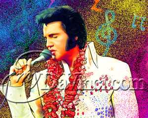 Elvis Presley Pop Art Print