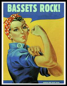 Rosie the Riveter Custom Print with Text