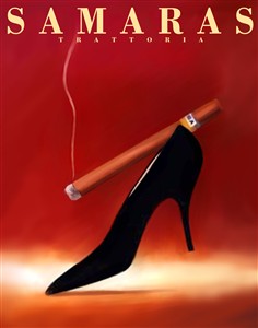 Smokin' Shoe - Vintage Poster with Custom Text