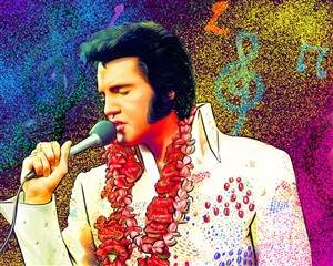 Elvis Presley Pop Art Print